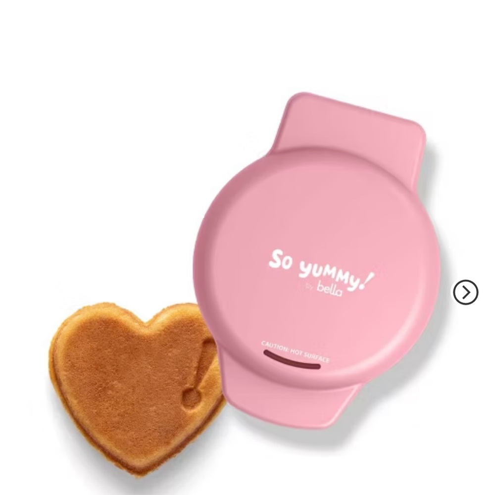 So Yummy Heart Waffle Maker NEW IN BOX